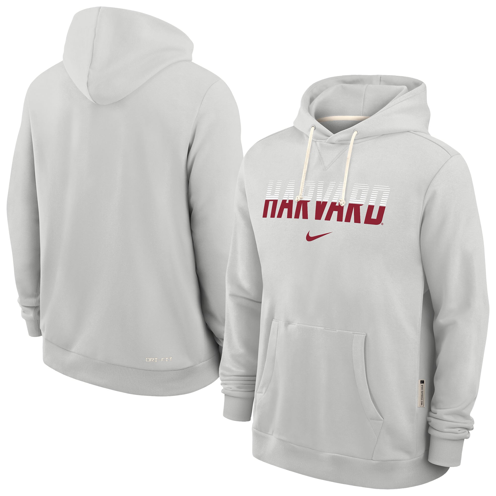 Men's Nike Gray Harvard Crimson 2026 Sideline Dri-FIT Hoodie