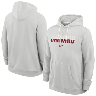 Harvard Crimson Nike 2026 Sideline Dri-FIT Hoodie - Gray