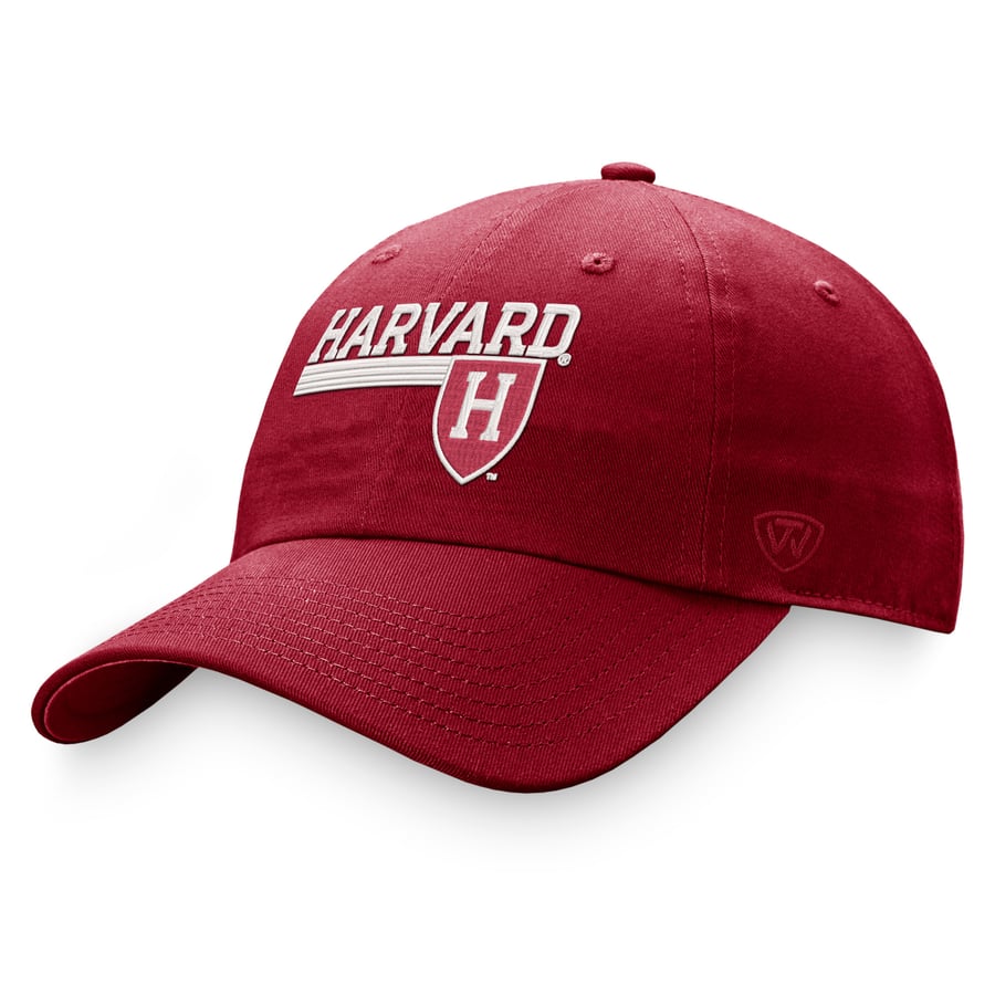 Harvard Cap Men's Top of the World Crimson Harvard Crimson Slice Adjustable Hat