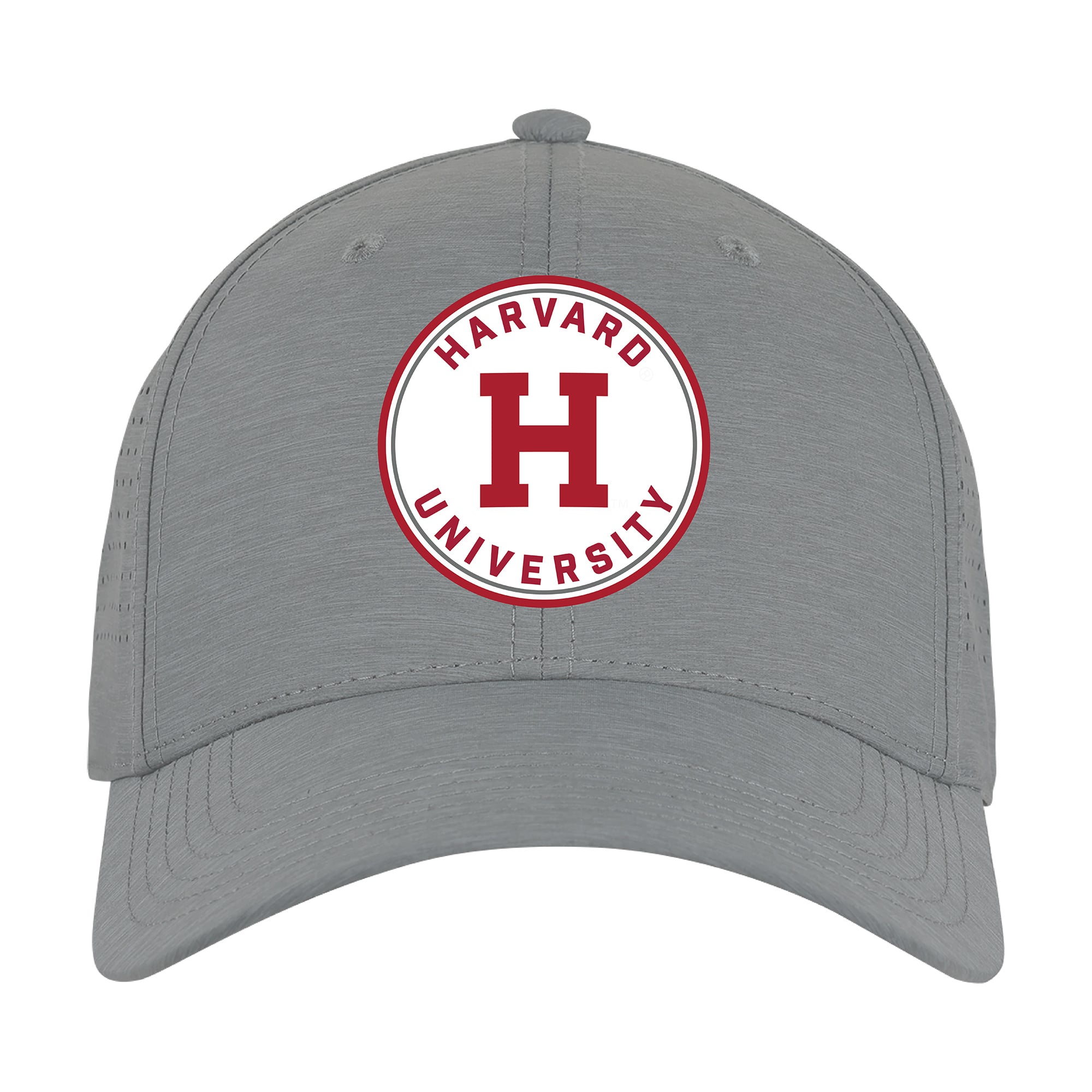 Unisex Ahead Gray Harvard Crimson Brezo Adjustable Hat