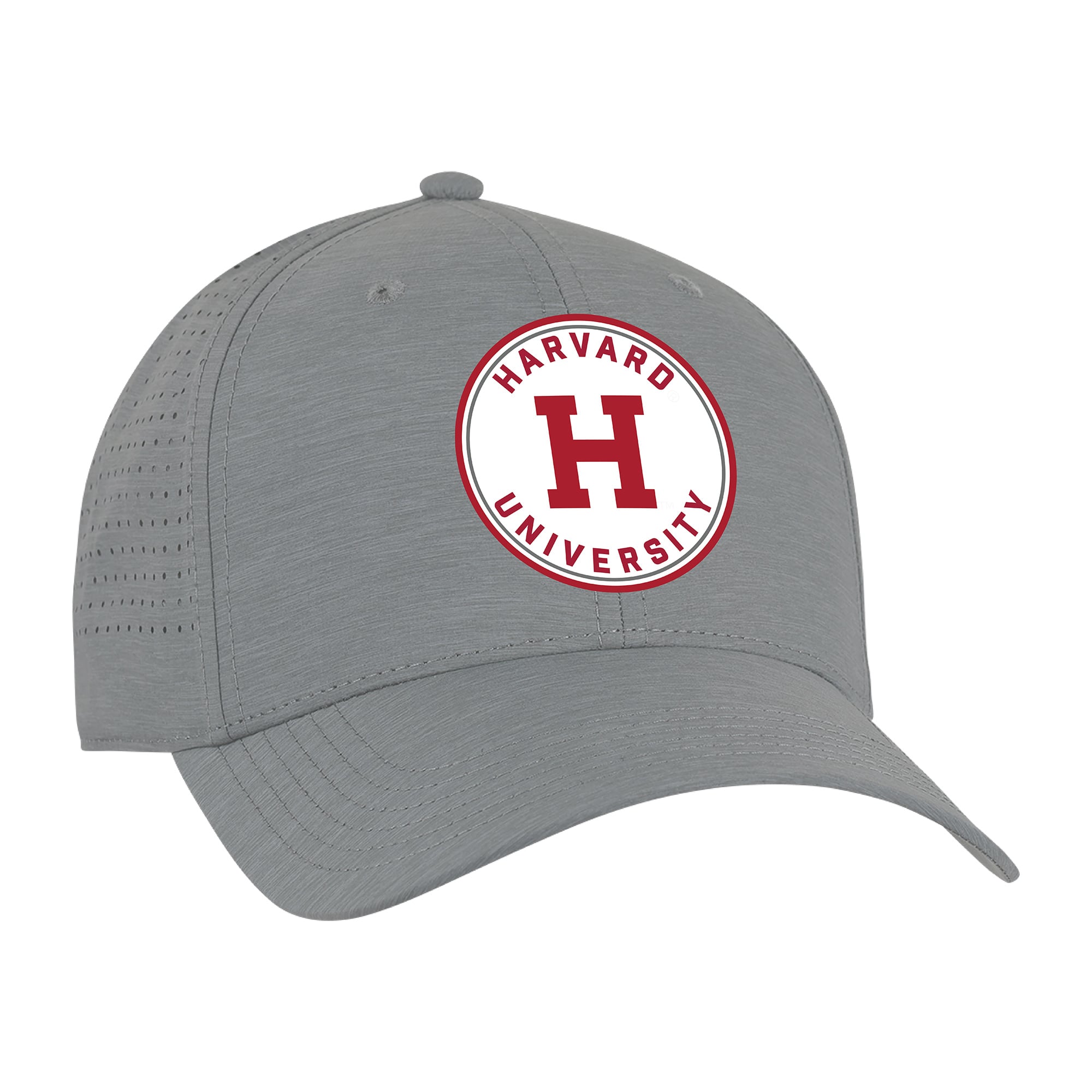 Unisex Ahead  Gray Harvard Crimson Brezo Adjustable Hat
