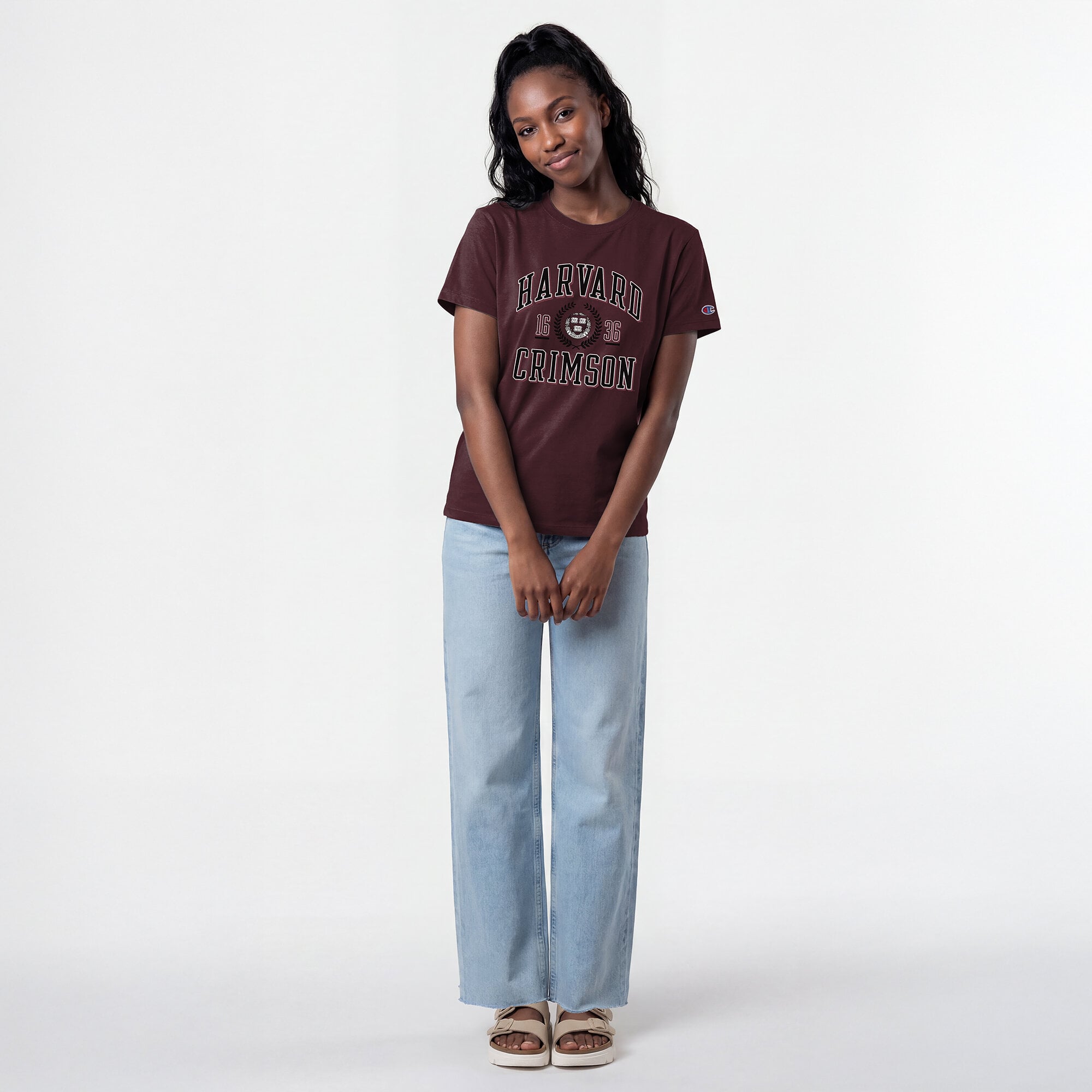 Women's Champion Crimson Harvard Lifestyle T-Shirt