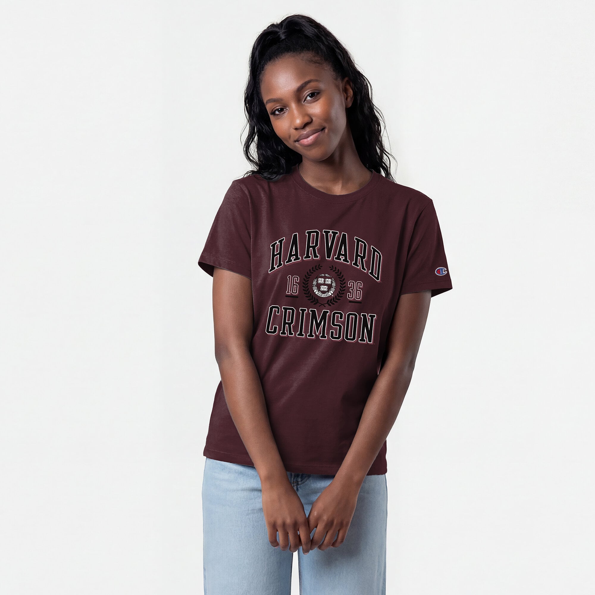 Women's Champion Crimson Harvard Lifestyle T-Shirt