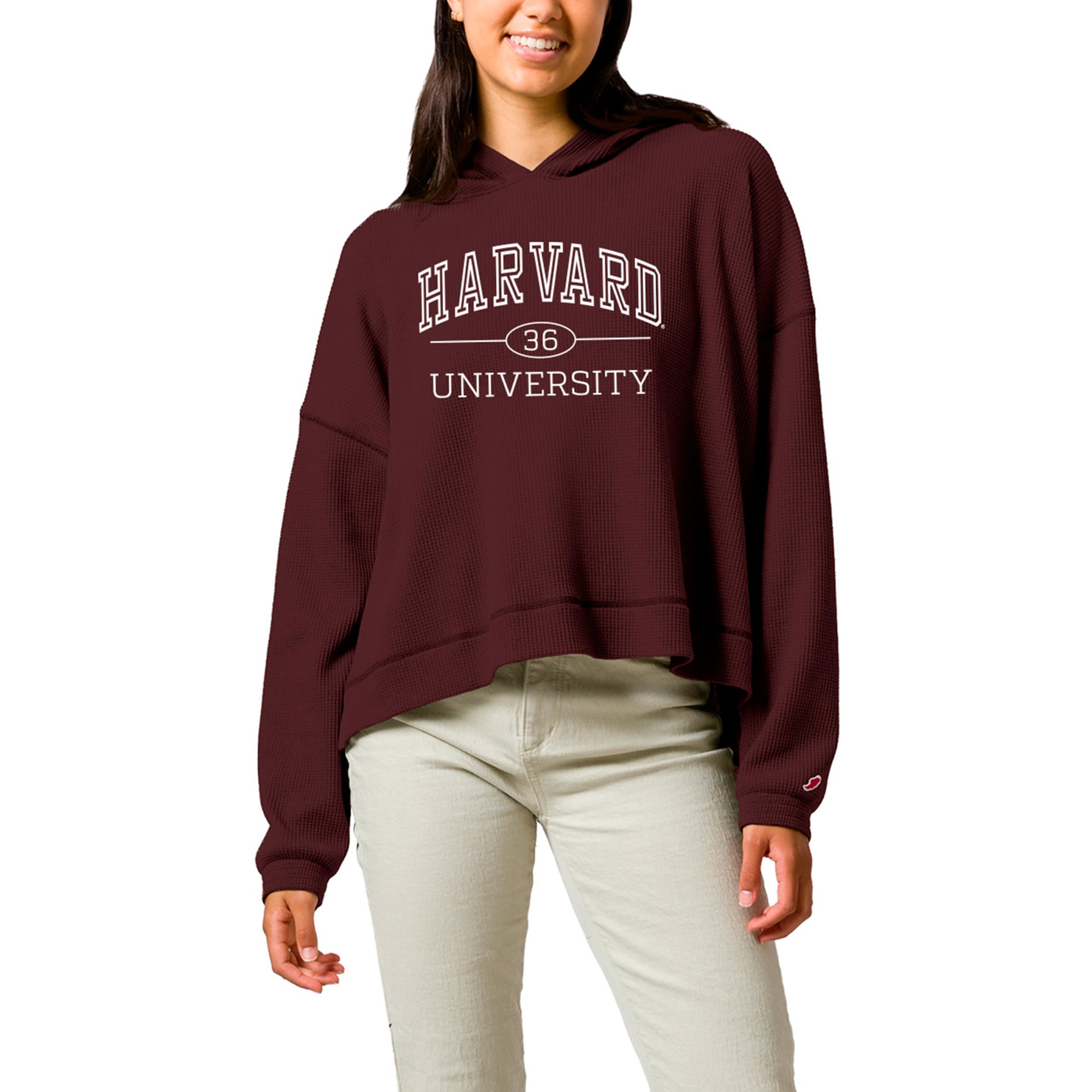 Sweat-shirt Femme Harvard University - Coupe Classique, Logo Université - Qualité Officielle All+Every - 7