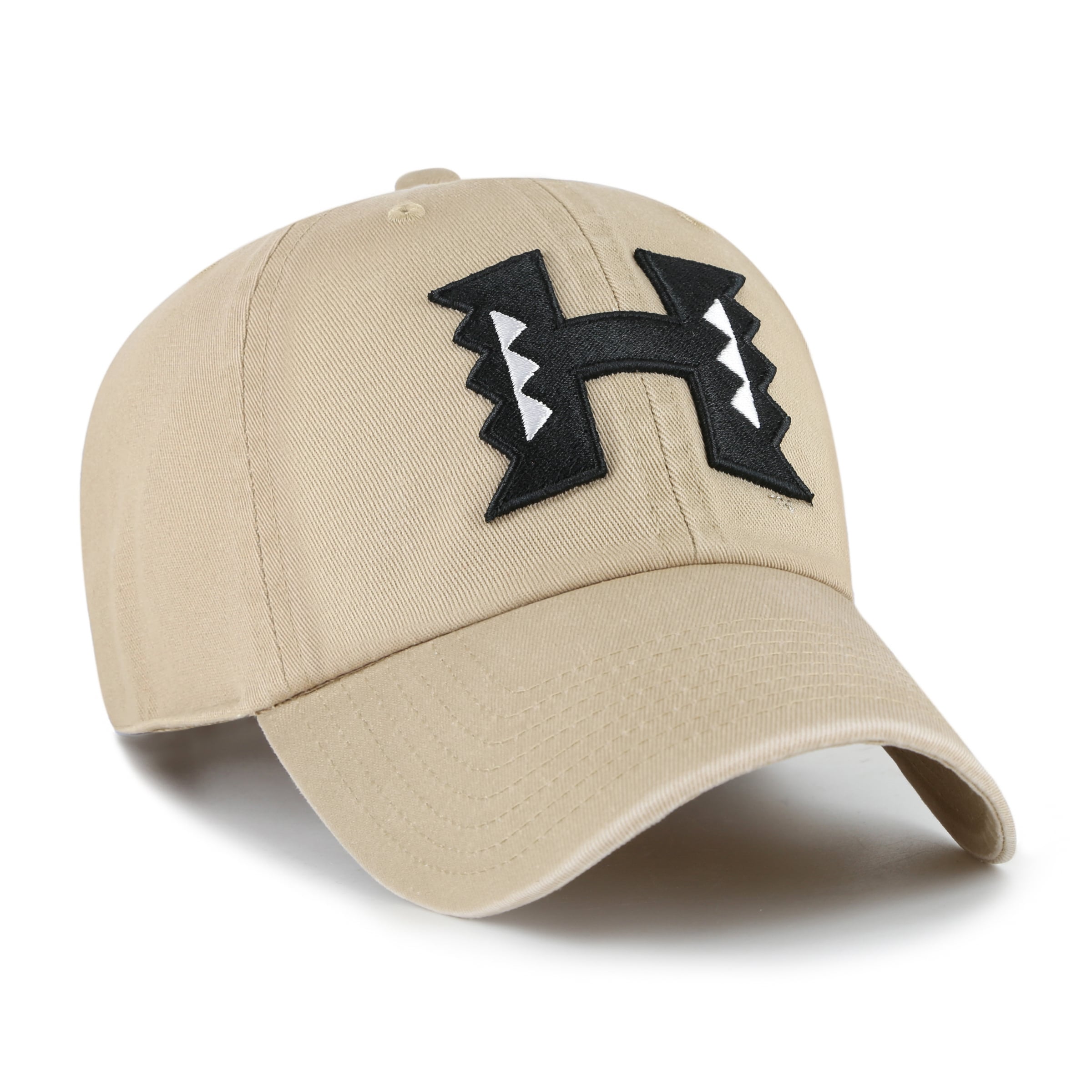Men's '47 Khaki Hawaii Rainbow Warriors Clean Up Adjustable Hat