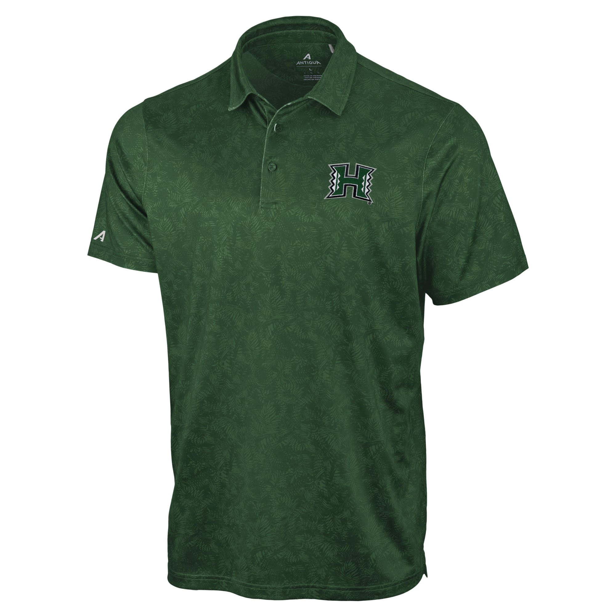 Polo Lush Antigua Green Hawaii Rainbow Warriors pour homme