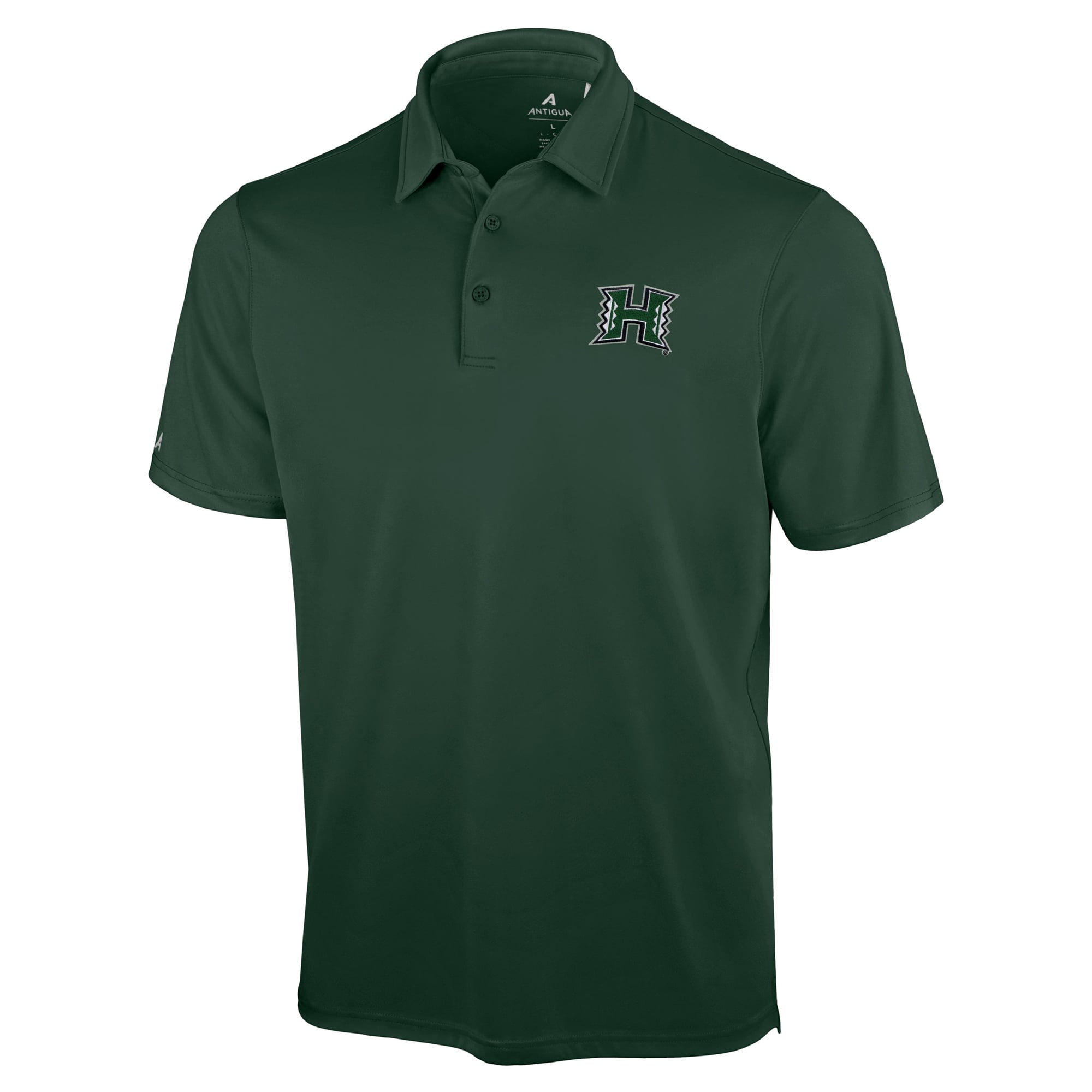 Polo Antigua vert Hawaii Rainbow Warriors Unshakable Solid pour homme