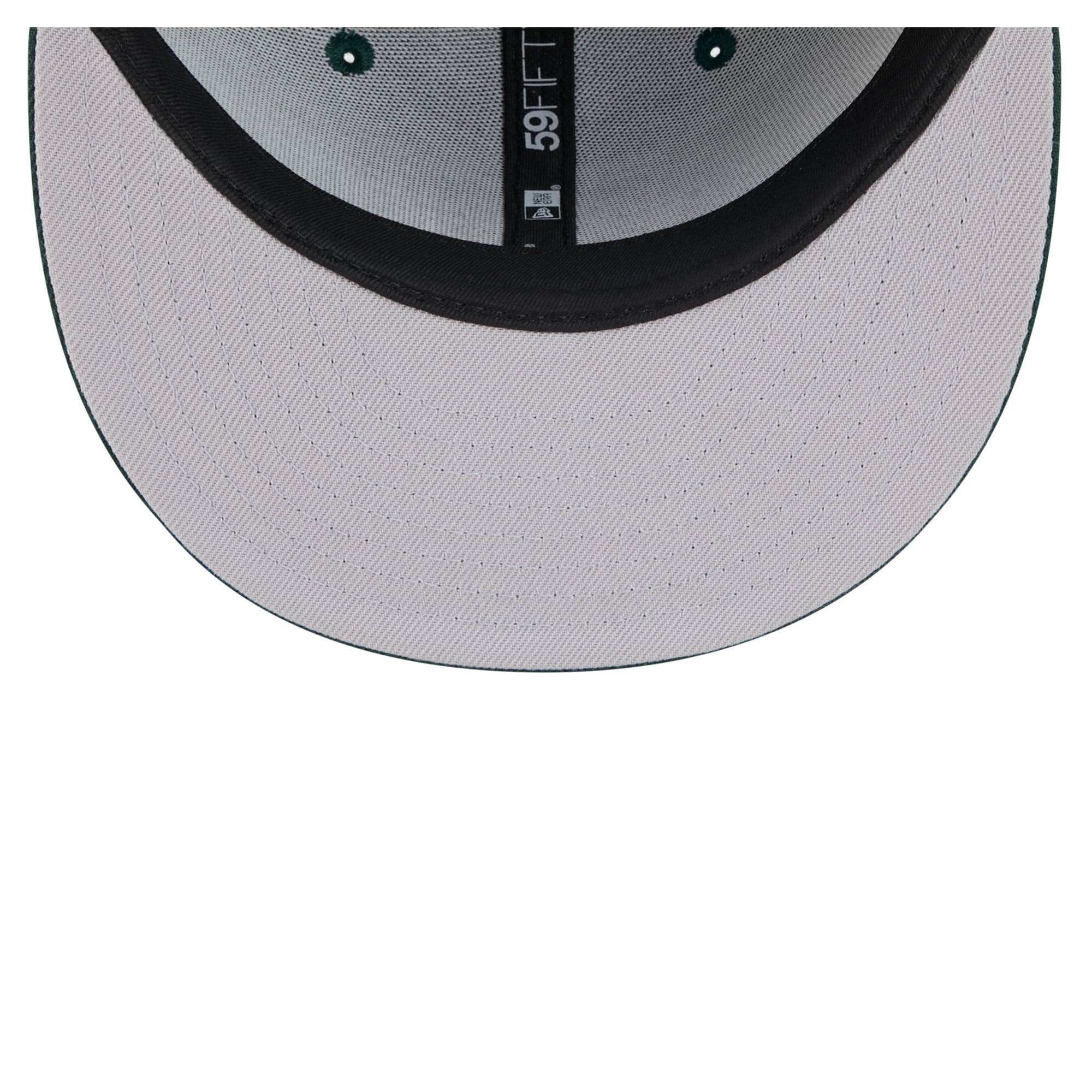 Casquette ajustée New Era Core 59FIFTY verte Hawaii Rainbow Warriors pour homme