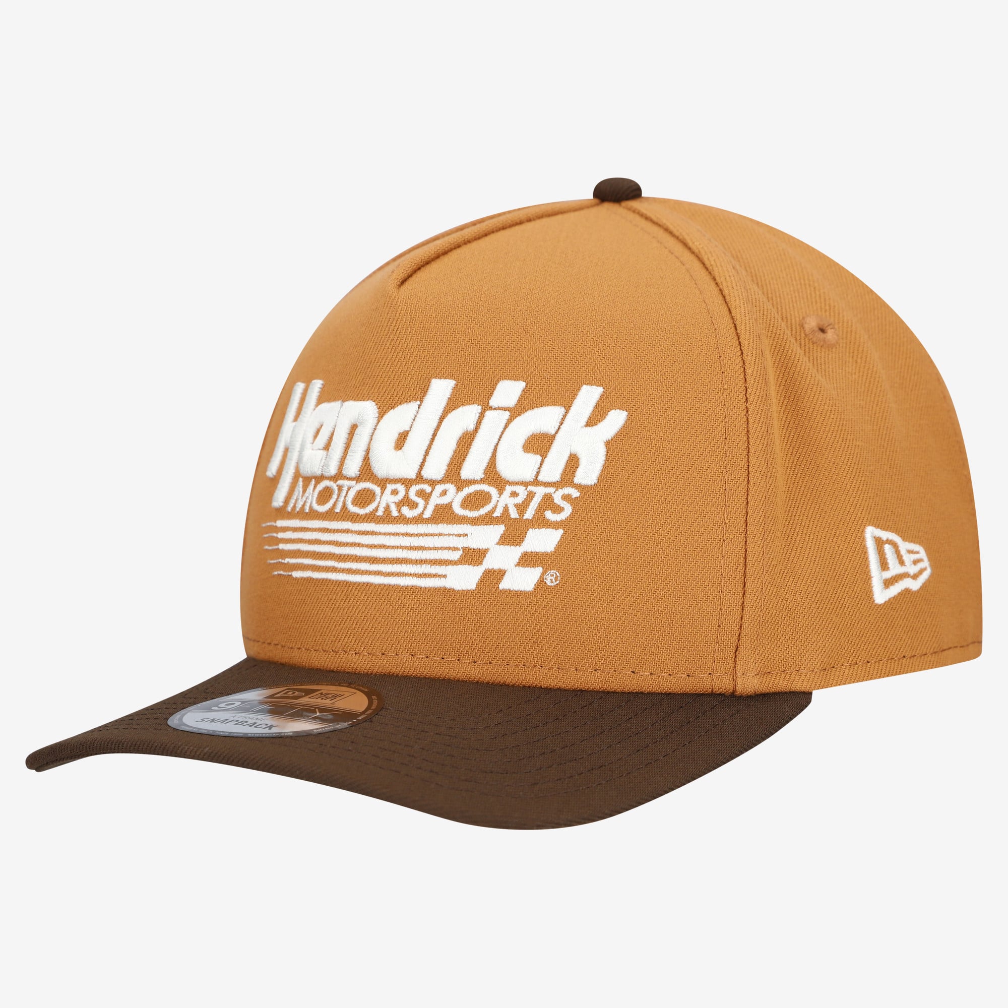 Casquette snapback New Era marron Hendrick Motorsports Texas A-Frame 9FIFTY pour homme