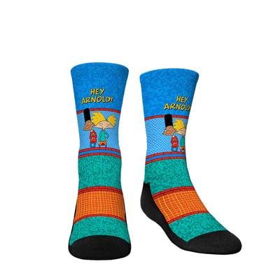  Hey Arnold! Rock Em Youth Showtime Crew Socks