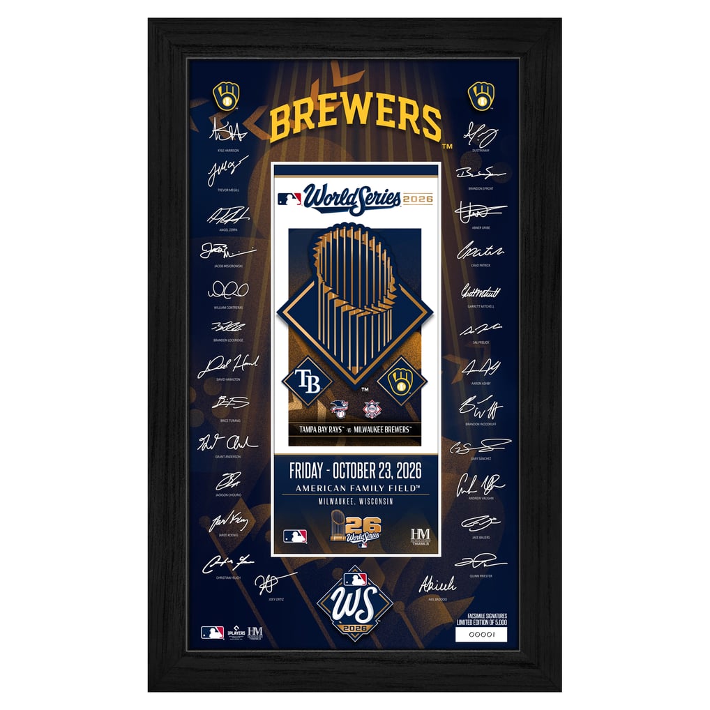 Milwaukee Brewers Highland Mint 2026 World Series Matchup 12