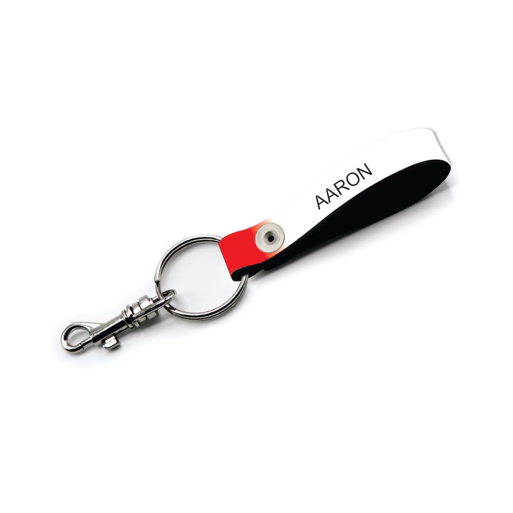 Hockey Canada Personalized Leather Loop Keychain