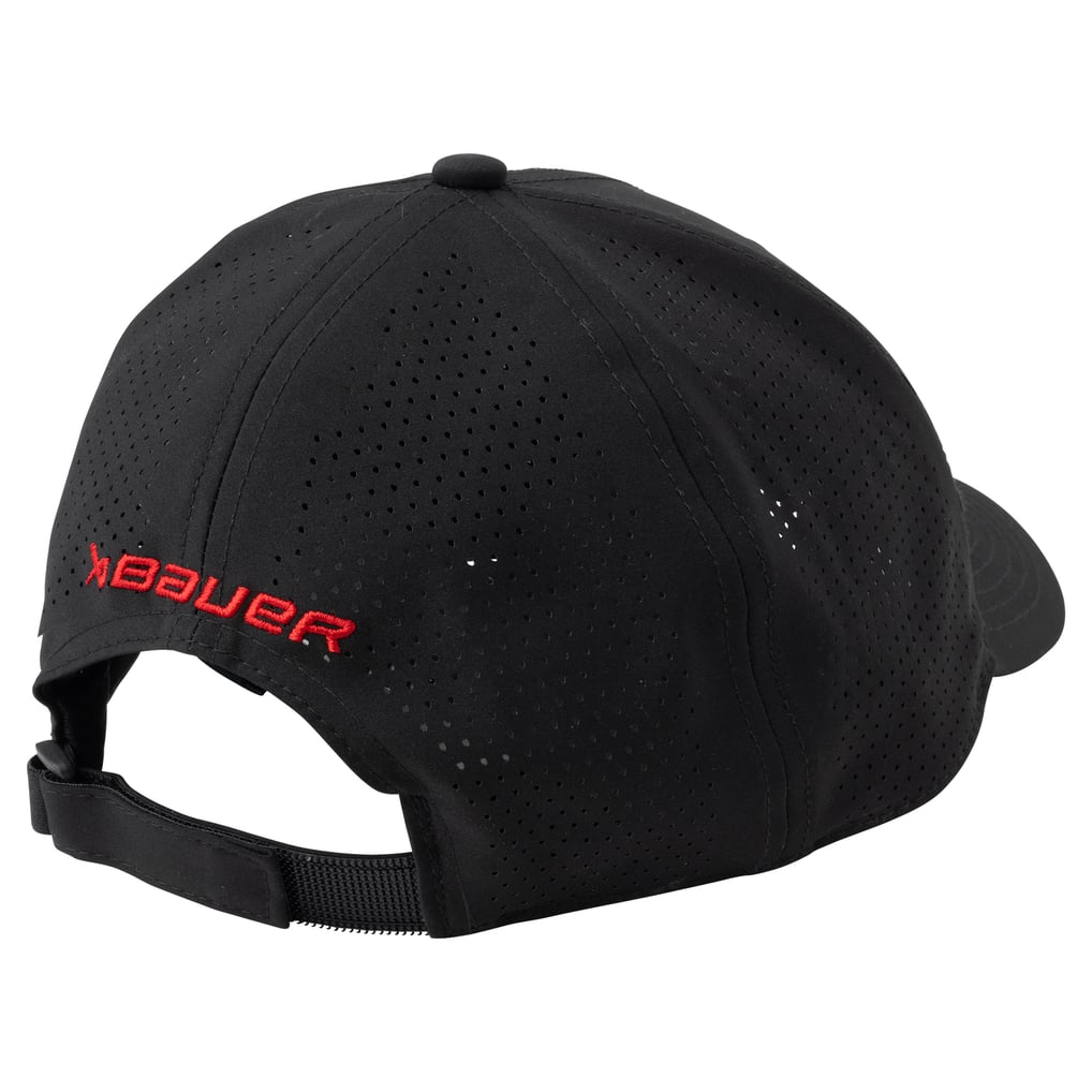 Casquette Snapback Canada Hockey - Maille, Réglable, Noir, New Era, Neuve
