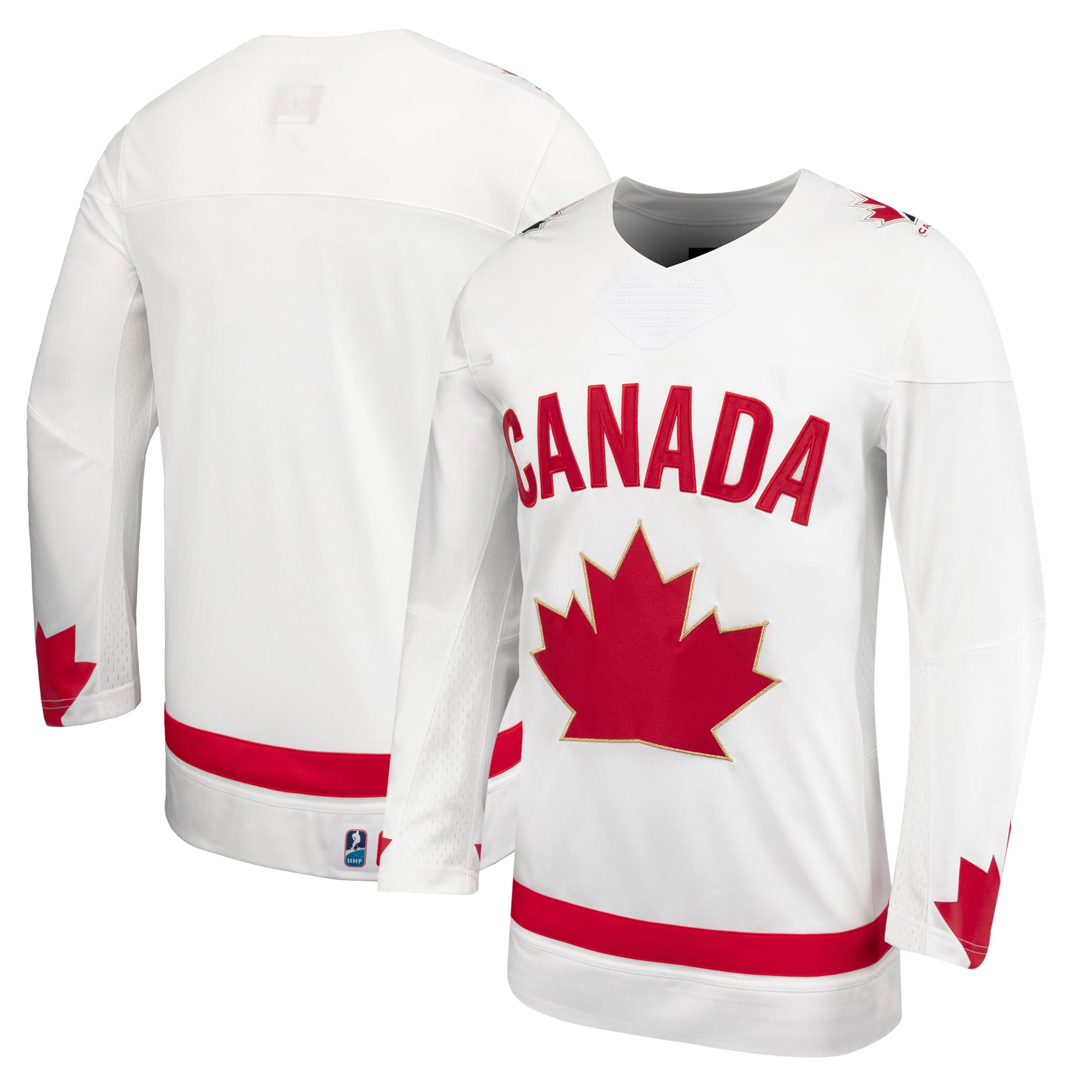 Maillot réplique alternatif unisexe blanc de Hockey Canada