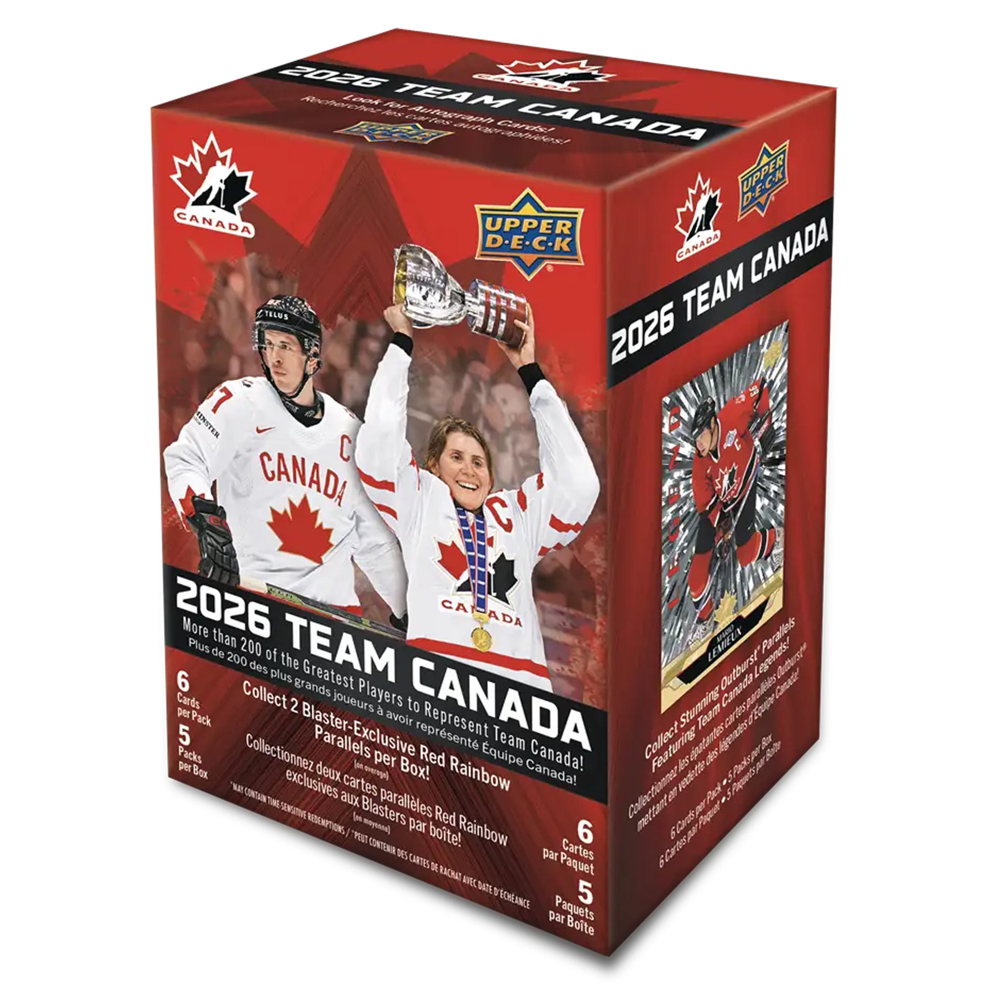 Boîte Blaster Upper Deck Hockey Canada 2026