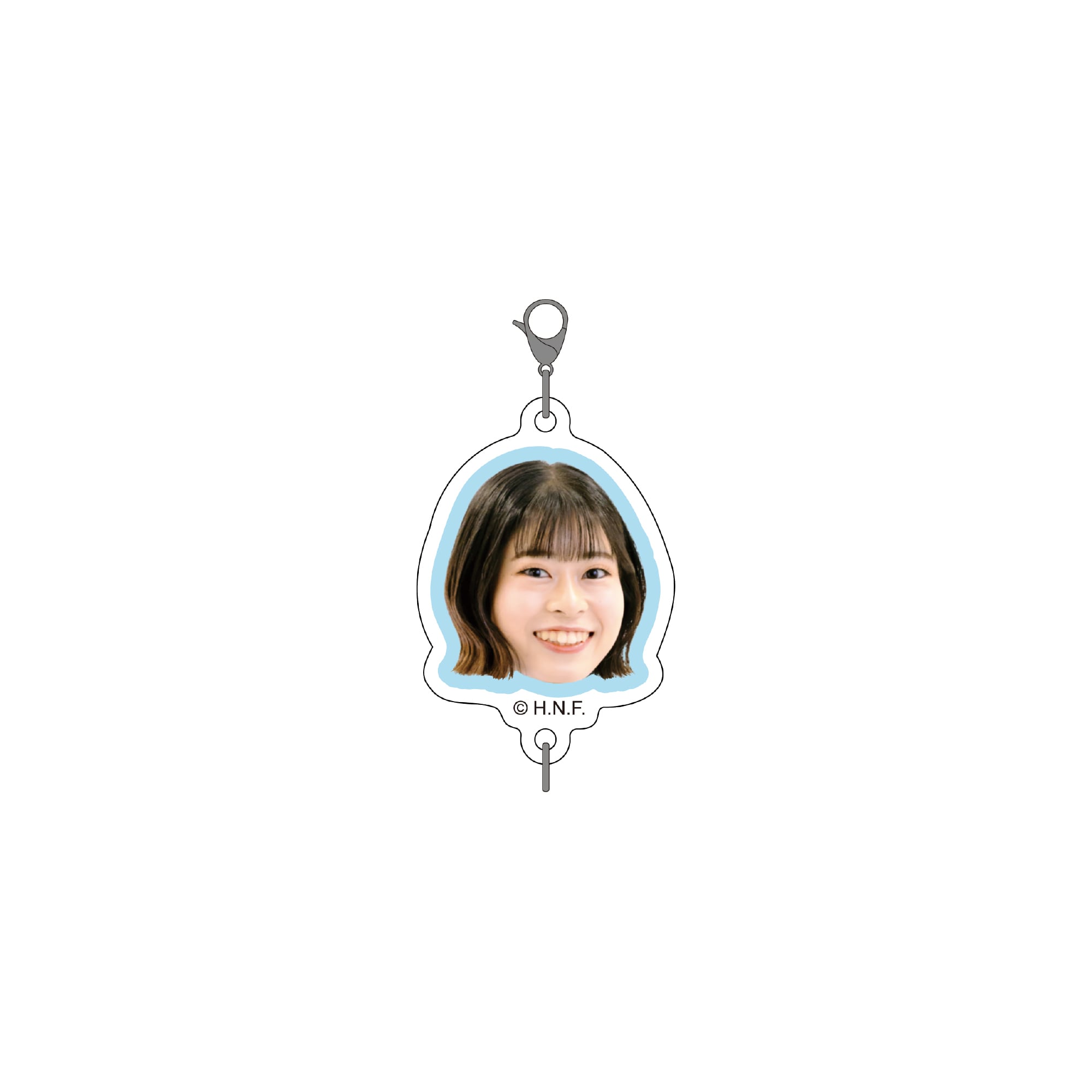 受注販売】2026年ファイターズガール くっつきキーホルダー 小原 永愛 
