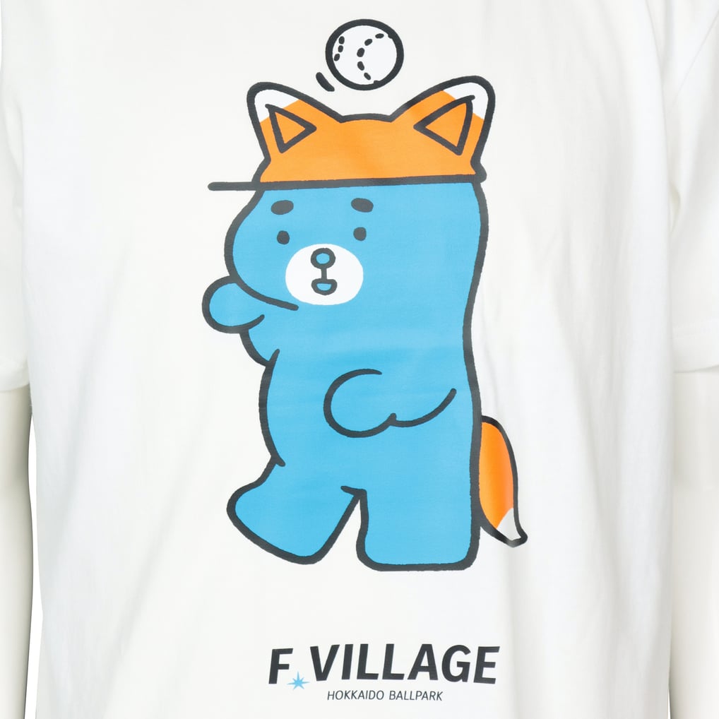 きつねダンスを踊るえふたん Tシャツ kids