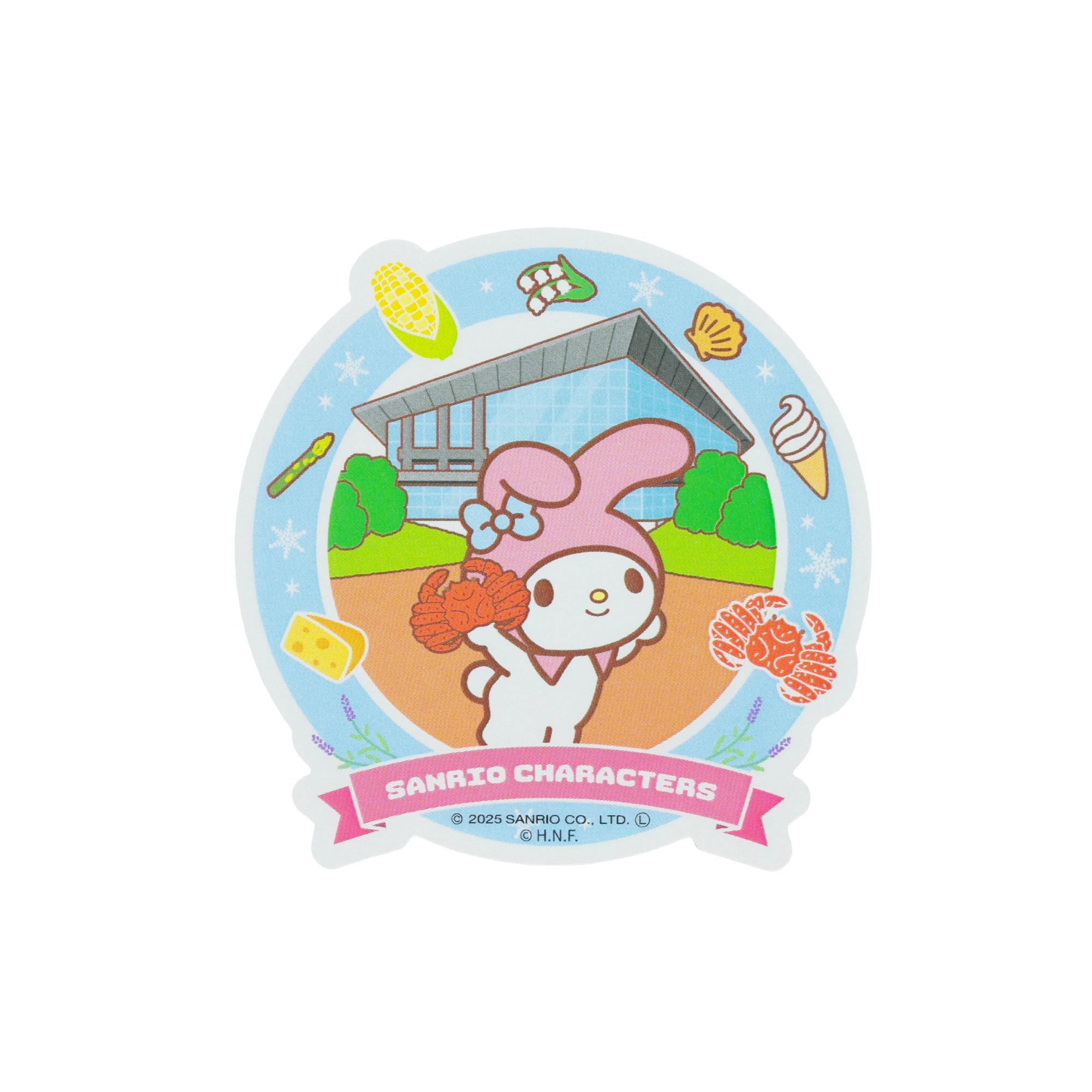 エスコンフィールドミニステッカー（マイメロディ）