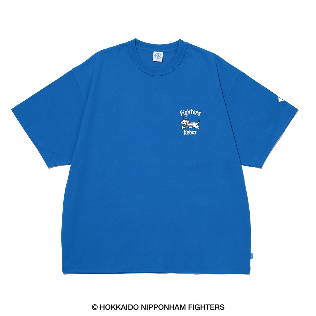 FIGHTERS × KEBOZ BASEBALL DOG SS TEE（ブルー）