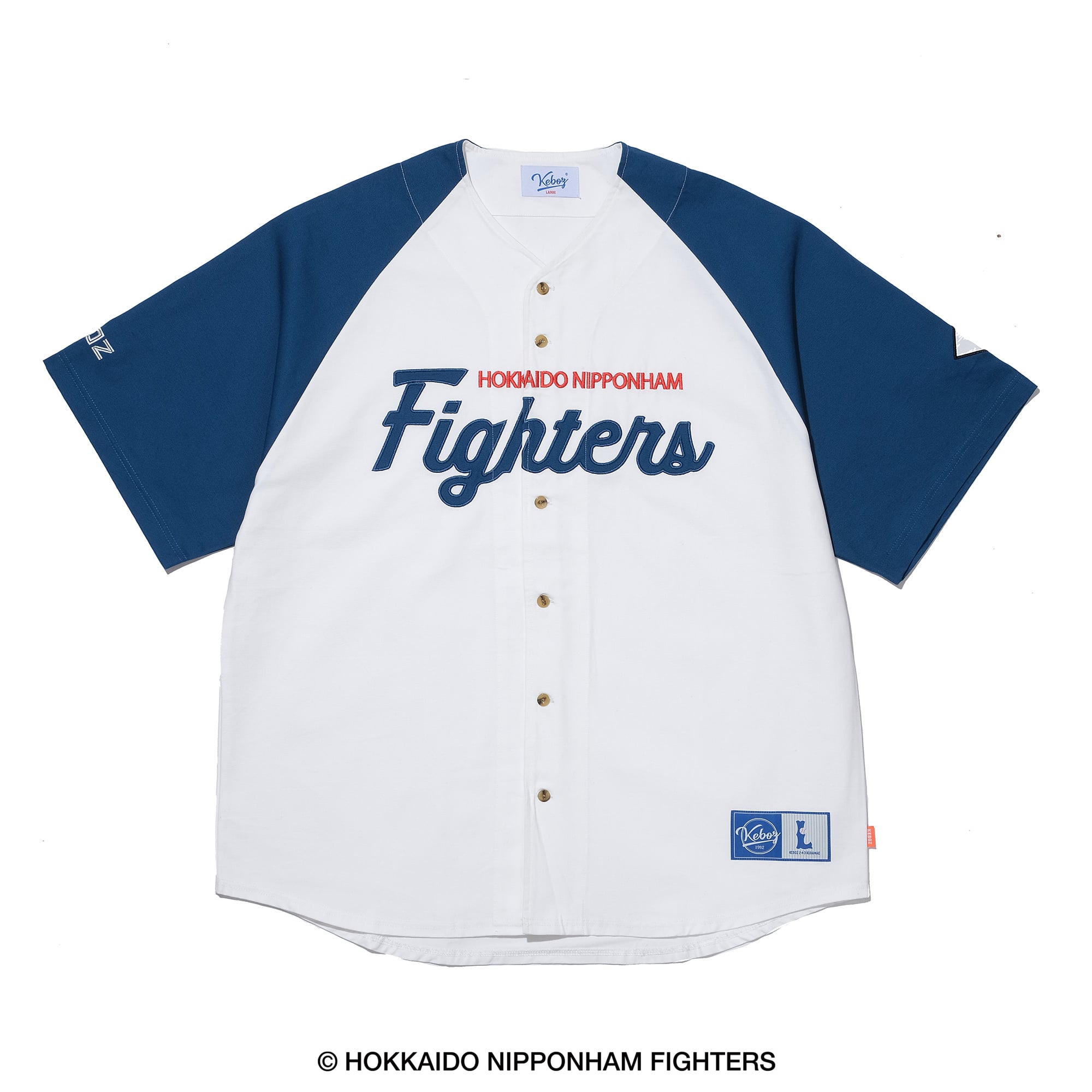 FIGHTERS × KEBOZ BASEBALL JERSEY（ホワイト）