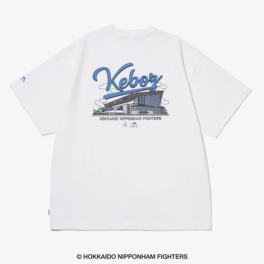 FIGHTERS × KEBOZ ESCON SS TEE（ホワイト）