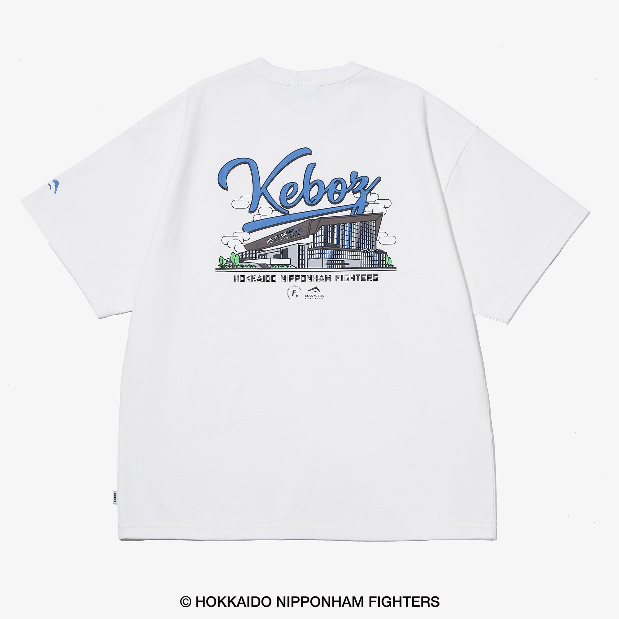 KEBOZ ファイターズ ESCON SS TEE Tシャツ ブルー