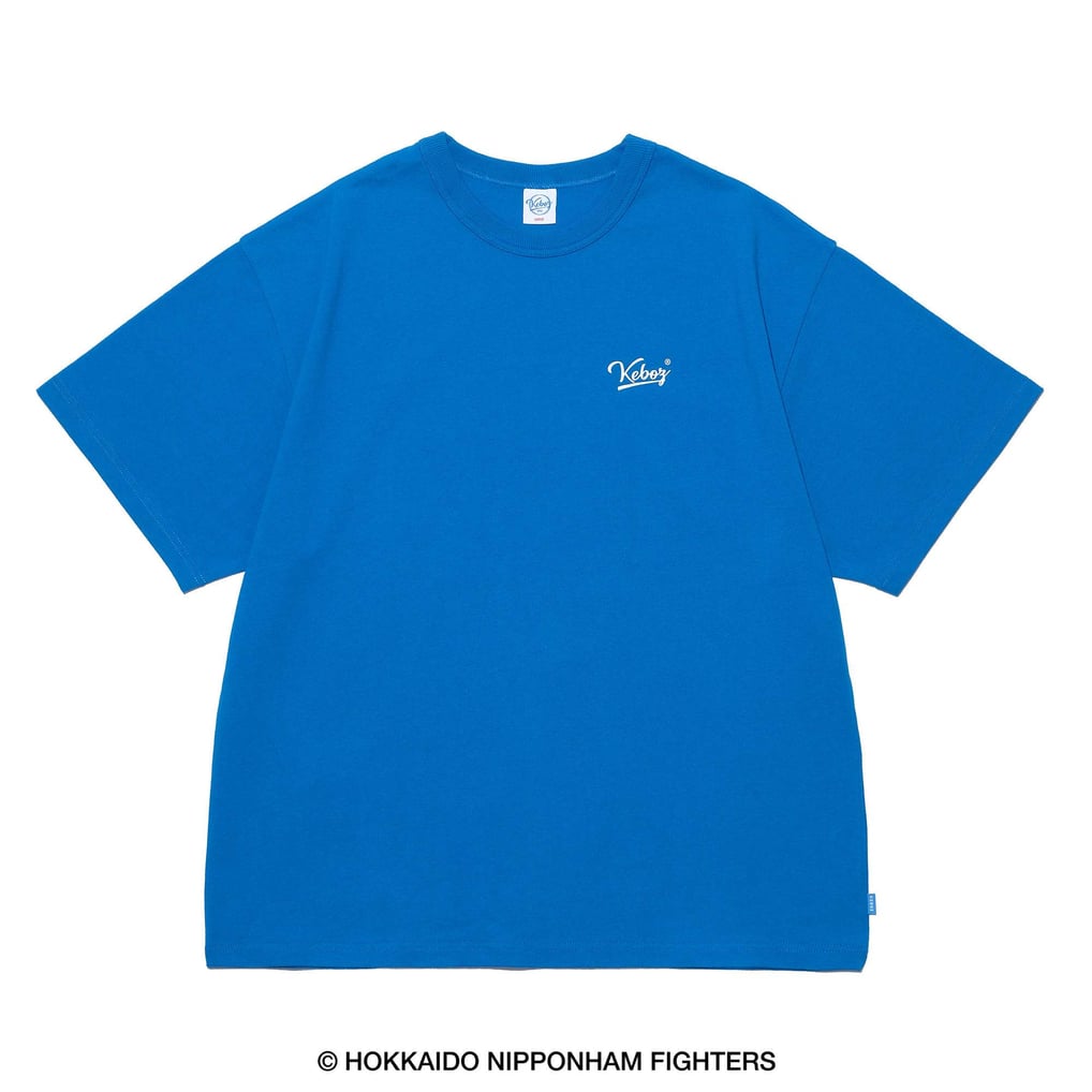 FIGHTERS × KEBOZ F VILLAGE S／S TEE（ブルー）