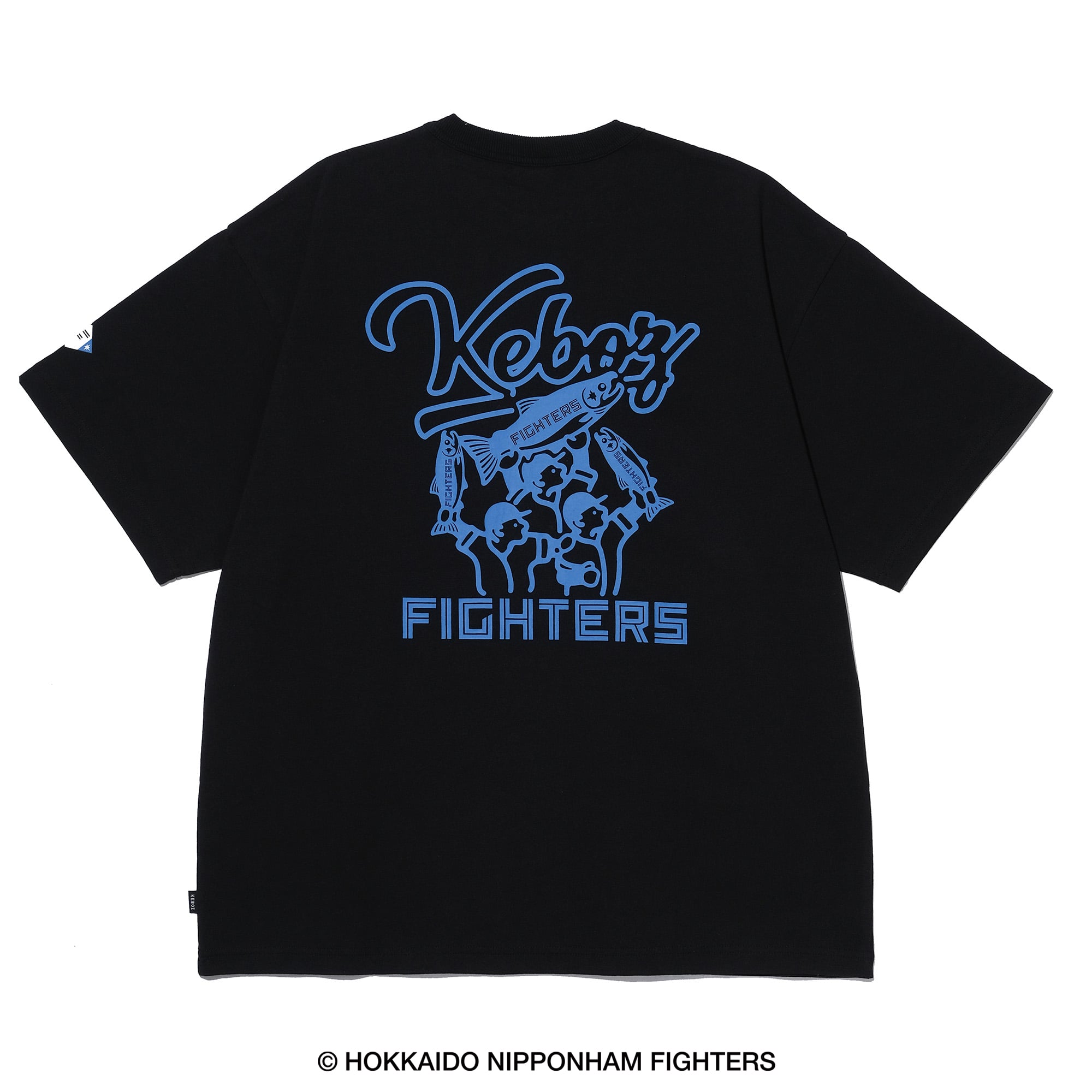FIGHTERS × KEBOZ SHAKEMARU SS TEE（ブラック）
