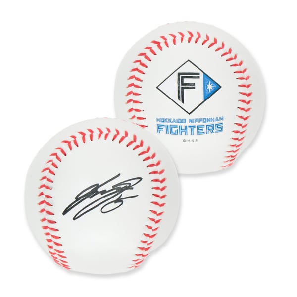 北海道日本ハムファイターズ Printed Signature Balls、 ファイターズ 