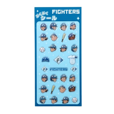 北海道日本ハムファイターズ seal & stickers、 ファイターズseal 