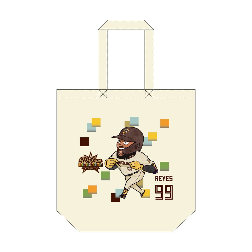 受注販売】WE LOVE HOKKAIDO & FIGHTERS 2026 イラストトートバッグ 