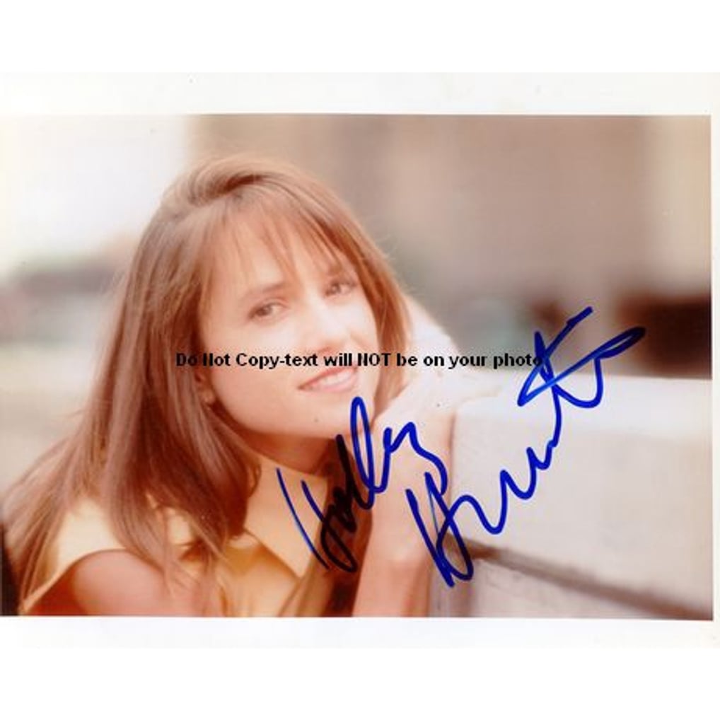 Holly Hunter Autographed Facsimile Signed Photo
