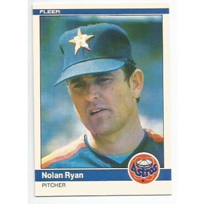 1984 Fleer #239 Nolan Ryan