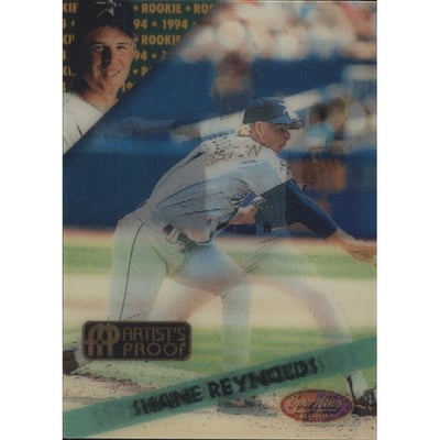 1994 Sportflics Rookie/Traded Artist's Proofs #123 Shane Reynolds