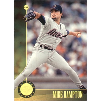 1996 Leaf Gold Press Proofs #83 Mike Hampton