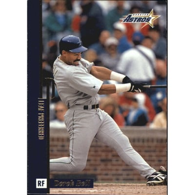 1996 Leaf Preferred Press Proofs #104 Derek Bell