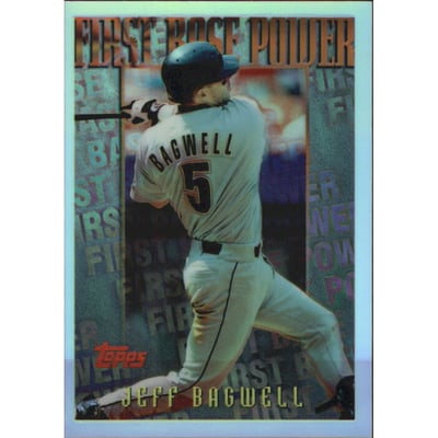 1996 Topps Mystery Finest Refractors #M20 Jeff Bagwell