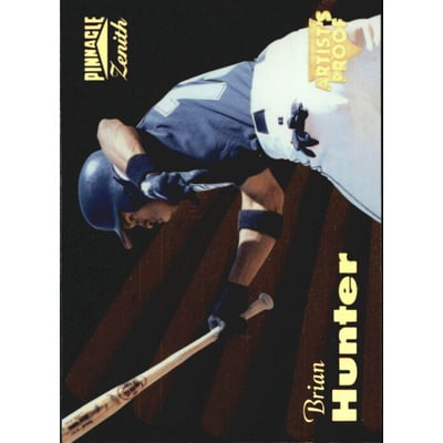 1996 Zenith Artist's Proofs #64 Brian Hunter