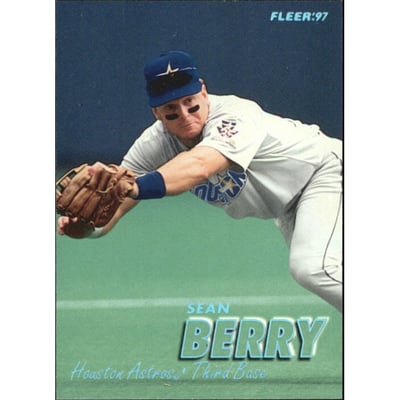 1997 Fleer Tiffany #341 Sean Berry