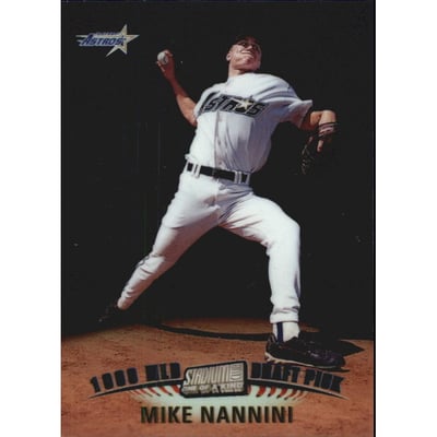 1999 Stadium Club One of a Kind #157 Mike Nannini