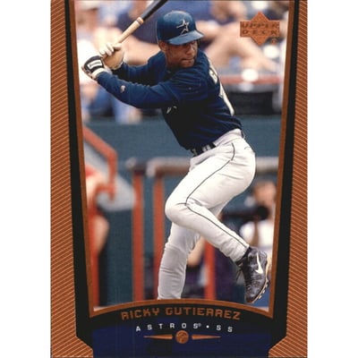1999 Upper Deck Exclusives Level 1 #385 Ricky Gutierrez