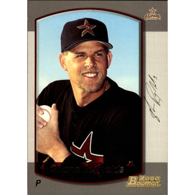 2000 Bowman Gold #123 Shane Reynolds
