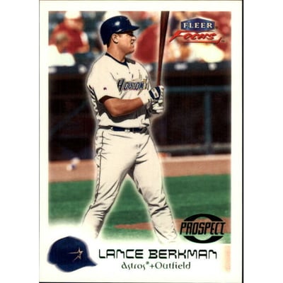 2000 Fleer Focus Masterpiece Mania #242 Lance Berkman