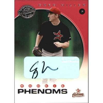 2001 Donruss Class of 2001 Rookie Autographs #271 Greg Miller PH/200*
