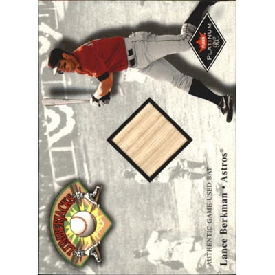2001 Fleer Platinum Lumberjacks #4 Lance Berkman