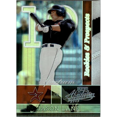 2002 Absolute Memorabilia Spectrum #195 Jason Lane RP