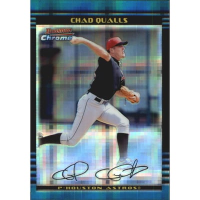 2002 Bowman Chrome X-Fractors #131 Chad Qualls