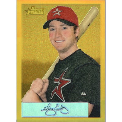 2002 Bowman Heritage Gold Chrome Refractors #22BHC Morgan Ensberg