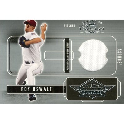 2002 Donruss Classics New Millennium Classics #48 Roy Oswalt Jsy/500