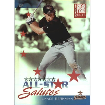 2002 Donruss Elite All-Star Salutes Century #9 Lance Berkman